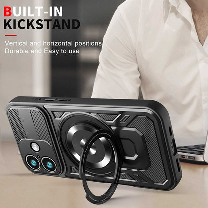 Futrola za Apple iPhone 17, Techsuit, RuggedCam, Siva