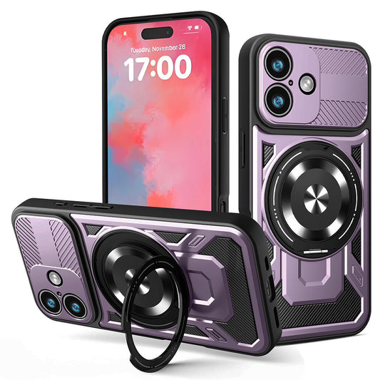 Futrola za Apple iPhone 17, Techsuit, RuggedCam, Ljubičasta