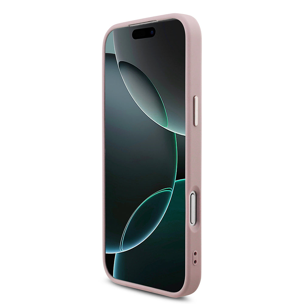 Futrola za Apple iPhone 18 Pro / 17 Pro, Guess, 4G Big Classic Logo, Roze