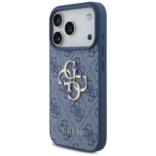 Futrola za Apple iPhone 18 Pro / 17 Pro, Guess, 4G Big Logo, Plava