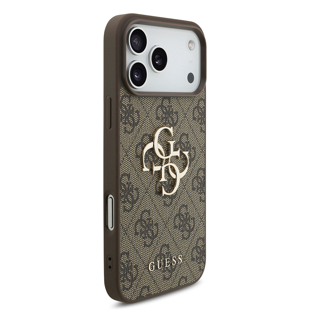 Futrola za Apple iPhone 18 Pro / 17 Pro, Guess, 4G Big Logo, Braon
