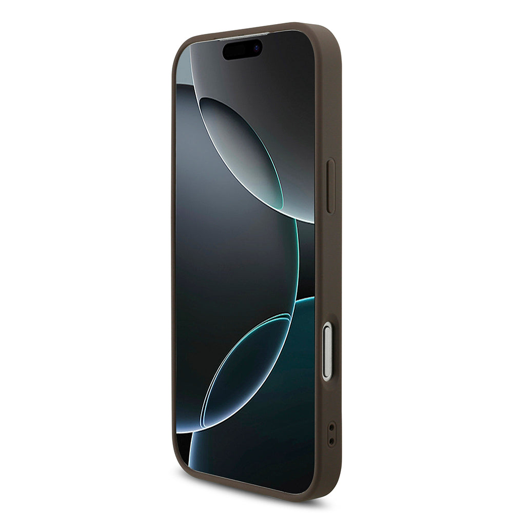 Futrola za Apple iPhone 18 Pro / 17 Pro, Guess, 4G Big Logo, Braon