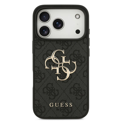 Futrola za Apple iPhone 18 Pro / 17 Pro, Guess, 4G Big Logo, Crna
