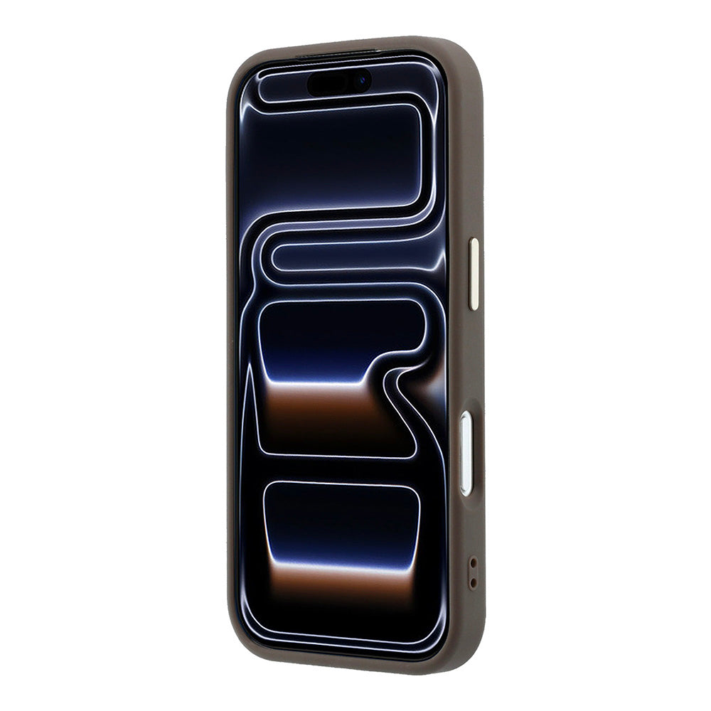 Futrola za Apple iPhone 18 Pro / 17 Pro, Guess, 4G Big Resin Logo, Braon