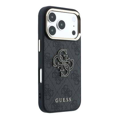 Futrola za Apple iPhone 18 Pro / 17 Pro, Guess, 4G Big Resin Logo, Crna