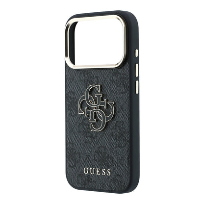 Futrola za Apple iPhone 18 Pro / 17 Pro, Guess, 4G Big Resin Logo, Crna
