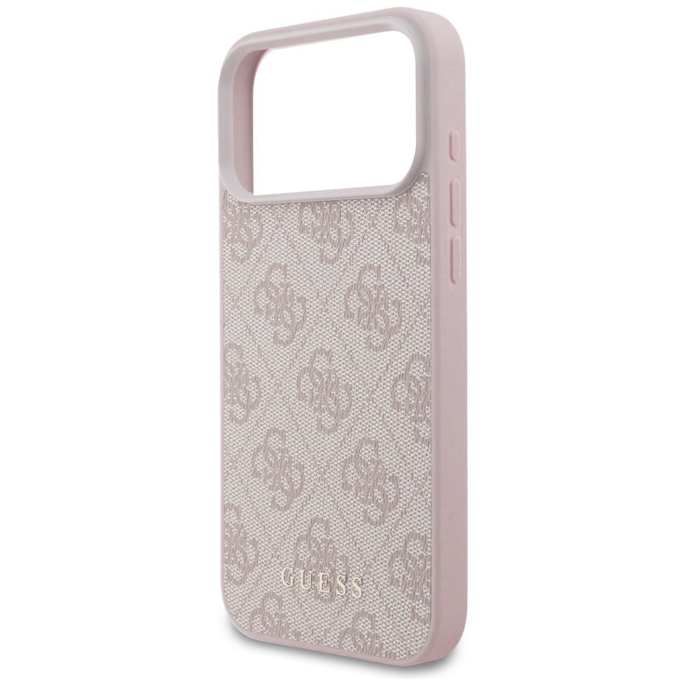 Futrola za Apple iPhone 18 Pro / 17 Pro, Guess, 4G Classic Logo, Roze