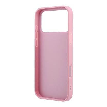 Futrola za Apple iPhone 18 Pro / 17 Pro, Guess, Fixed Glitter Big 4G, Roze