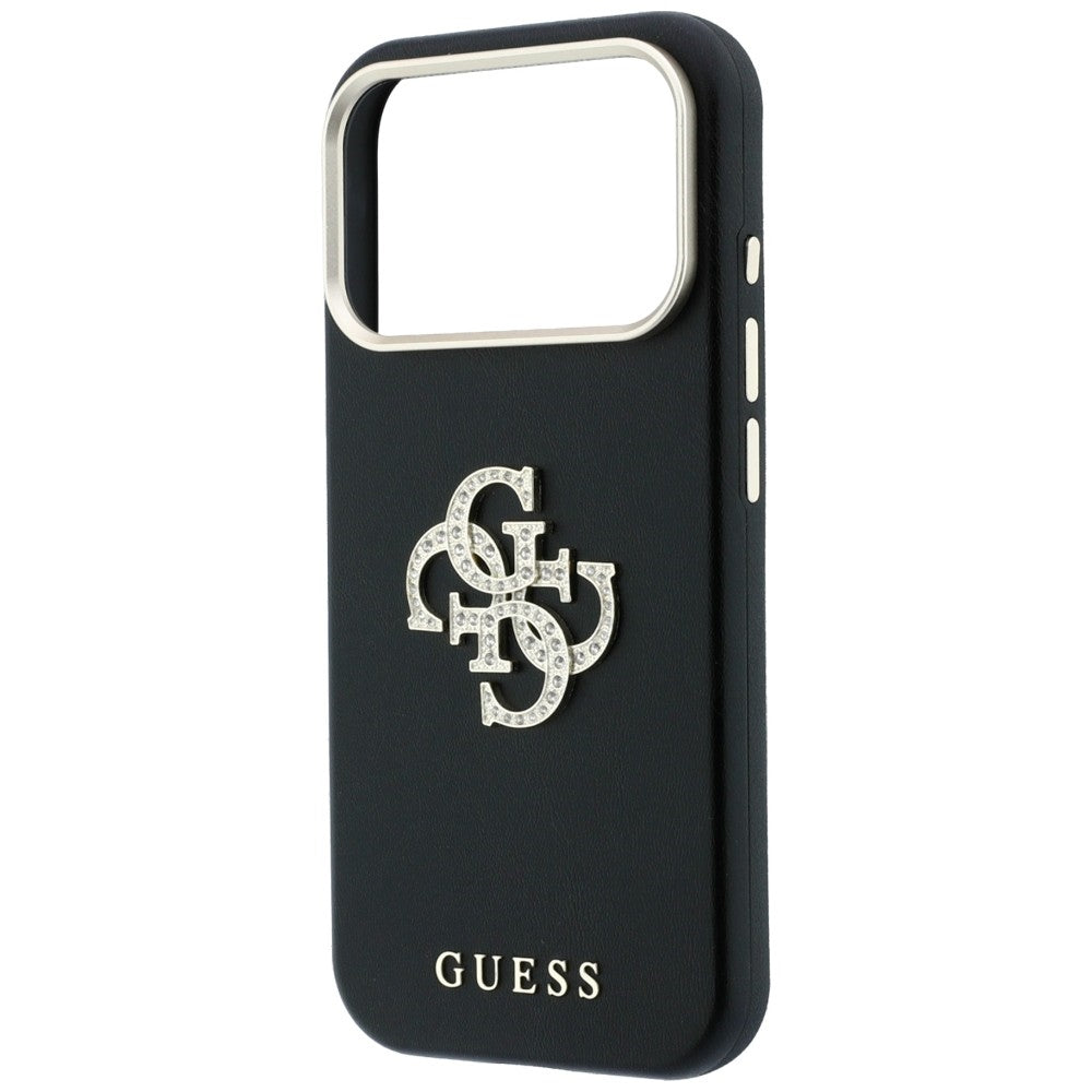 Futrola za Apple iPhone 18 Pro / 17 Pro, Guess, Smooth Big Strass Logo, Crna