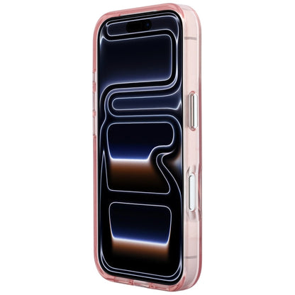 Futrola za Apple iPhone 18 Pro / 17 Pro, Karl Lagerfeld, IML Big Signature Resin Logo and Metal Frame, Roze