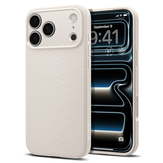 Futrola za Apple iPhone 18 Pro / 17 Pro, Spigen, Liquid Air, Bež ACS12152