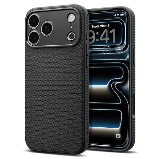 Futrola za Apple iPhone 18 Pro / 17 Pro, Spigen, Liquid Air, Crna Mat ACS12149