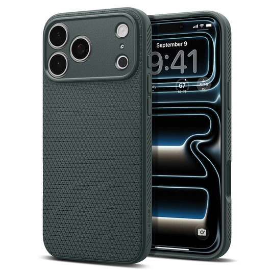 Futrola za Apple iPhone 18 Pro / 17 Pro, Spigen, Liquid Air, Zelena ACS12151