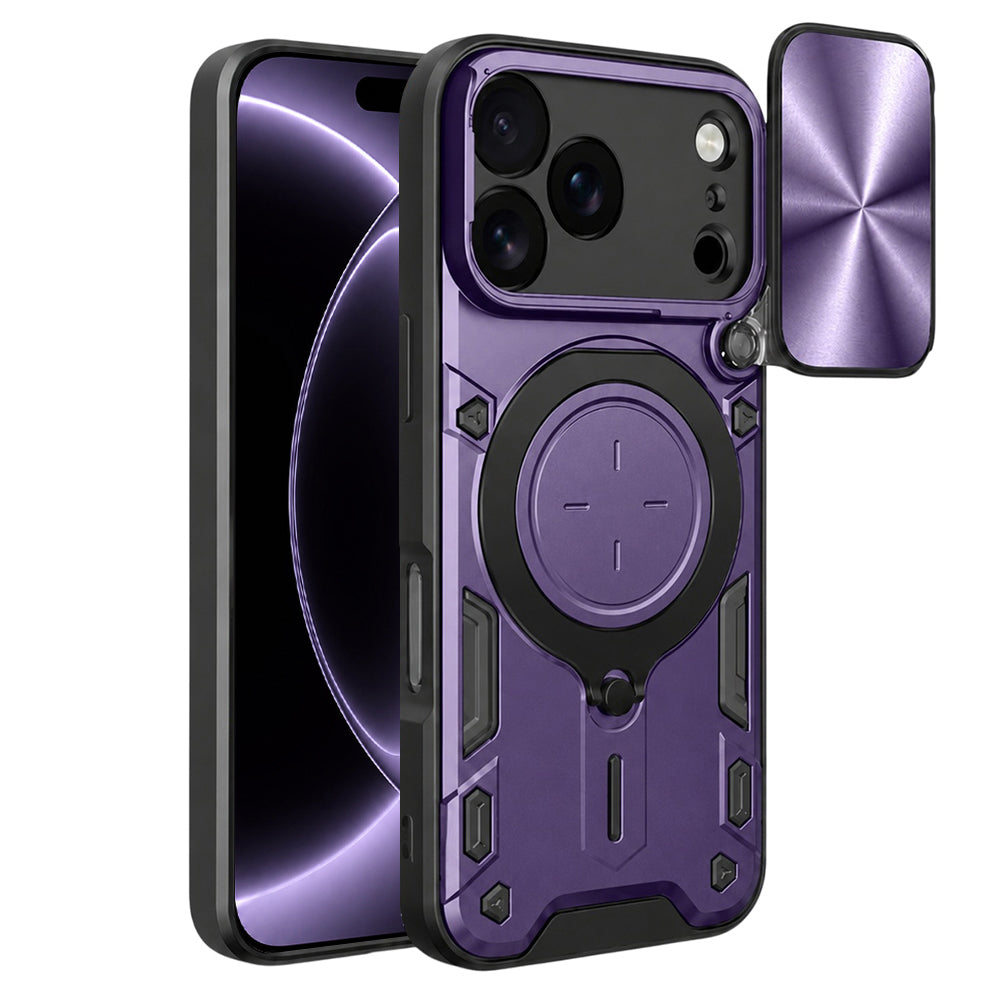 Futrola za Apple iPhone 18 Pro / 17 Pro, Techsuit, CamGuard Pro, Ljubičasta