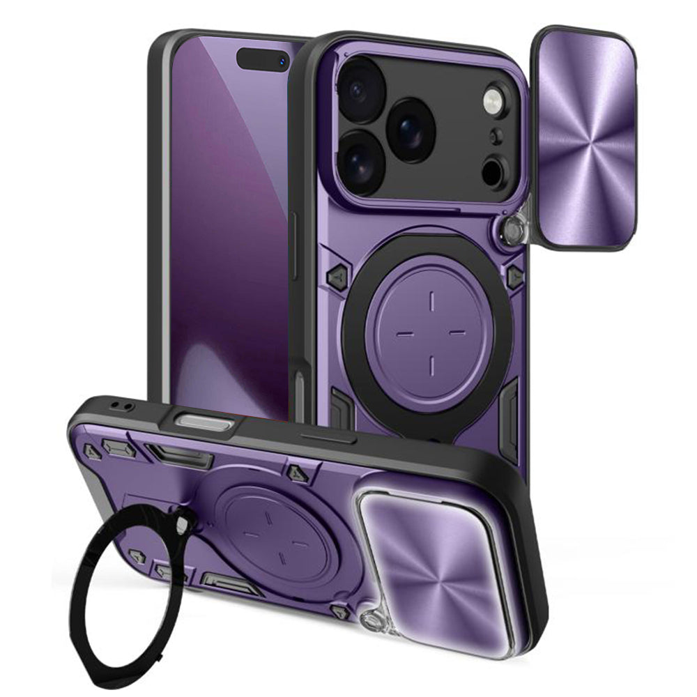 Futrola za Apple iPhone 18 Pro / 17 Pro, Techsuit, CamGuard Pro, Ljubičasta