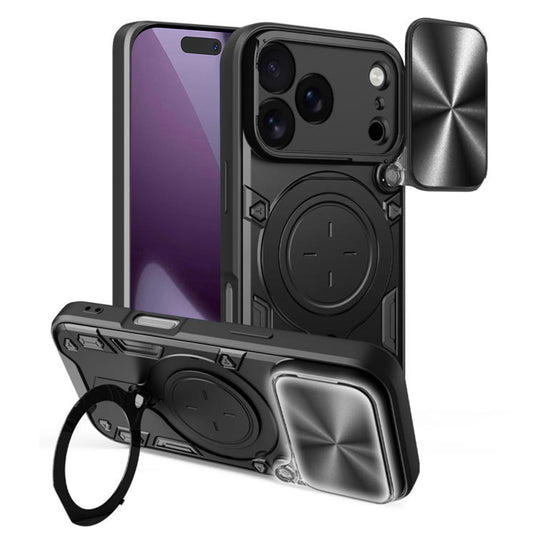 Futrola za Apple iPhone 18 Pro / 17 Pro, Techsuit, CamGuard Pro, Crna