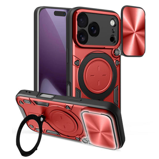 Futrola za Apple iPhone 18 Pro / 17 Pro, Techsuit, CamGuard Pro, Crvena