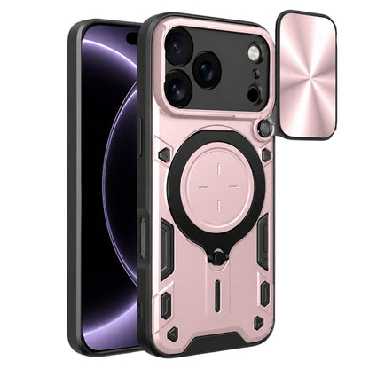Futrola za Apple iPhone 18 Pro / 17 Pro, Techsuit, CamGuard Pro, Roze Zlatna