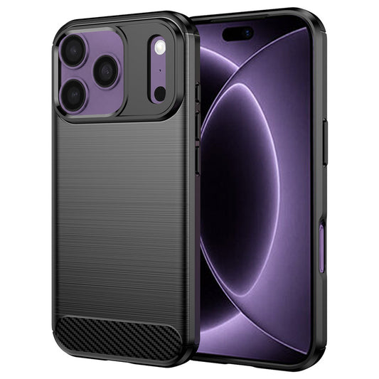 Futrola za Apple iPhone 18 Pro / 17 Pro, Techsuit, Karbon, Crna