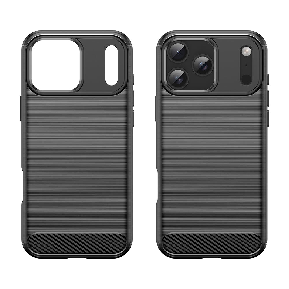 Futrola za Apple iPhone 18 Pro / 17 Pro, Techsuit, Karbon, Crna