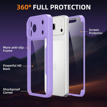 Futrola za Apple iPhone 18 Pro / 17 Pro, Techsuit, ColorVerse 360, Ljubičasta