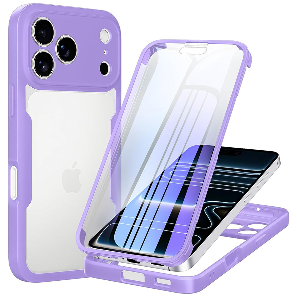 Futrola za Apple iPhone 18 Pro / 17 Pro, Techsuit, ColorVerse 360, Ljubičasta