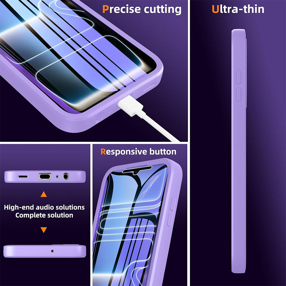 Futrola za Apple iPhone 18 Pro / 17 Pro, Techsuit, ColorVerse 360, Ljubičasta