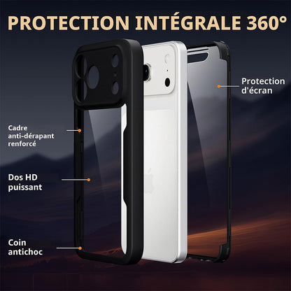 Futrola za Apple iPhone 18 Pro / 17 Pro, Techsuit, ColorVerse 360, Crna