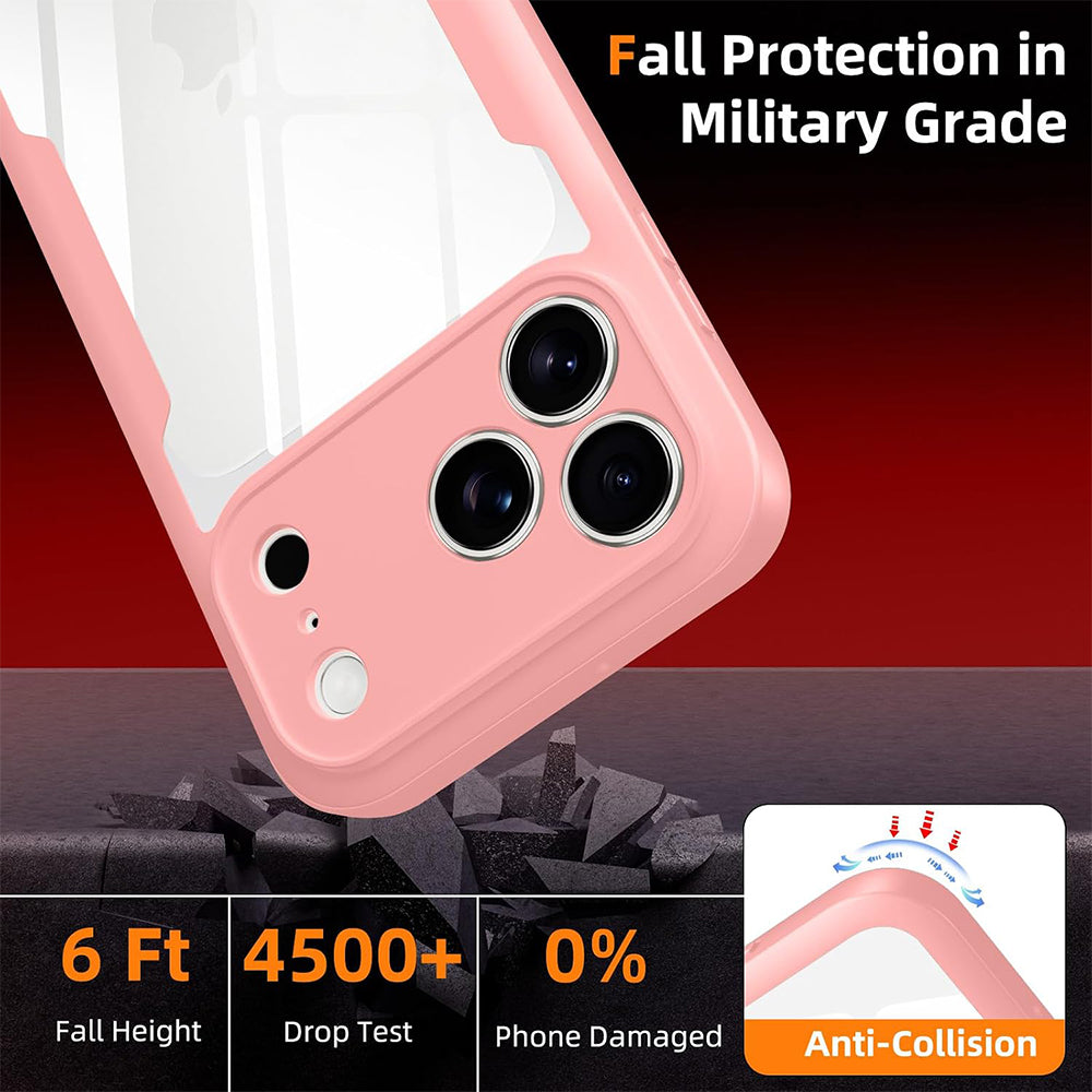 Futrola za Apple iPhone 18 Pro / 17 Pro, Techsuit, ColorVerse 360, Roze