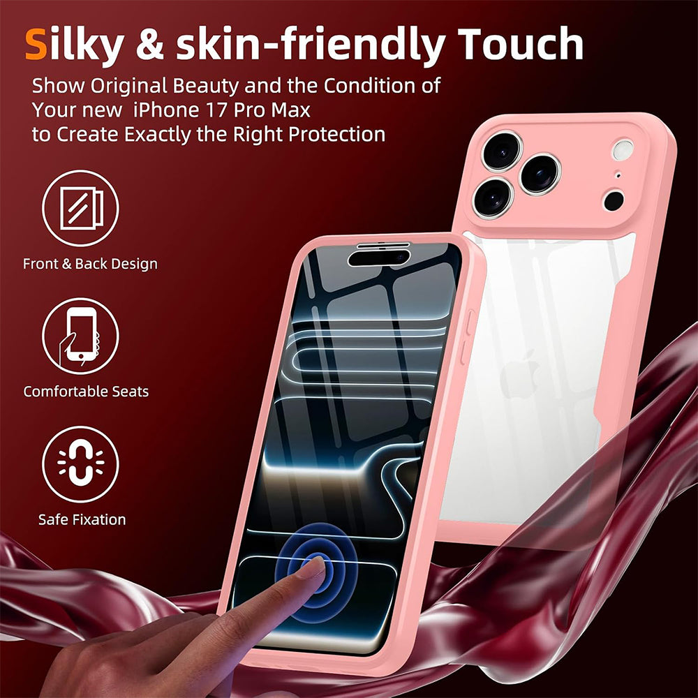 Futrola za Apple iPhone 18 Pro / 17 Pro, Techsuit, ColorVerse 360, Roze