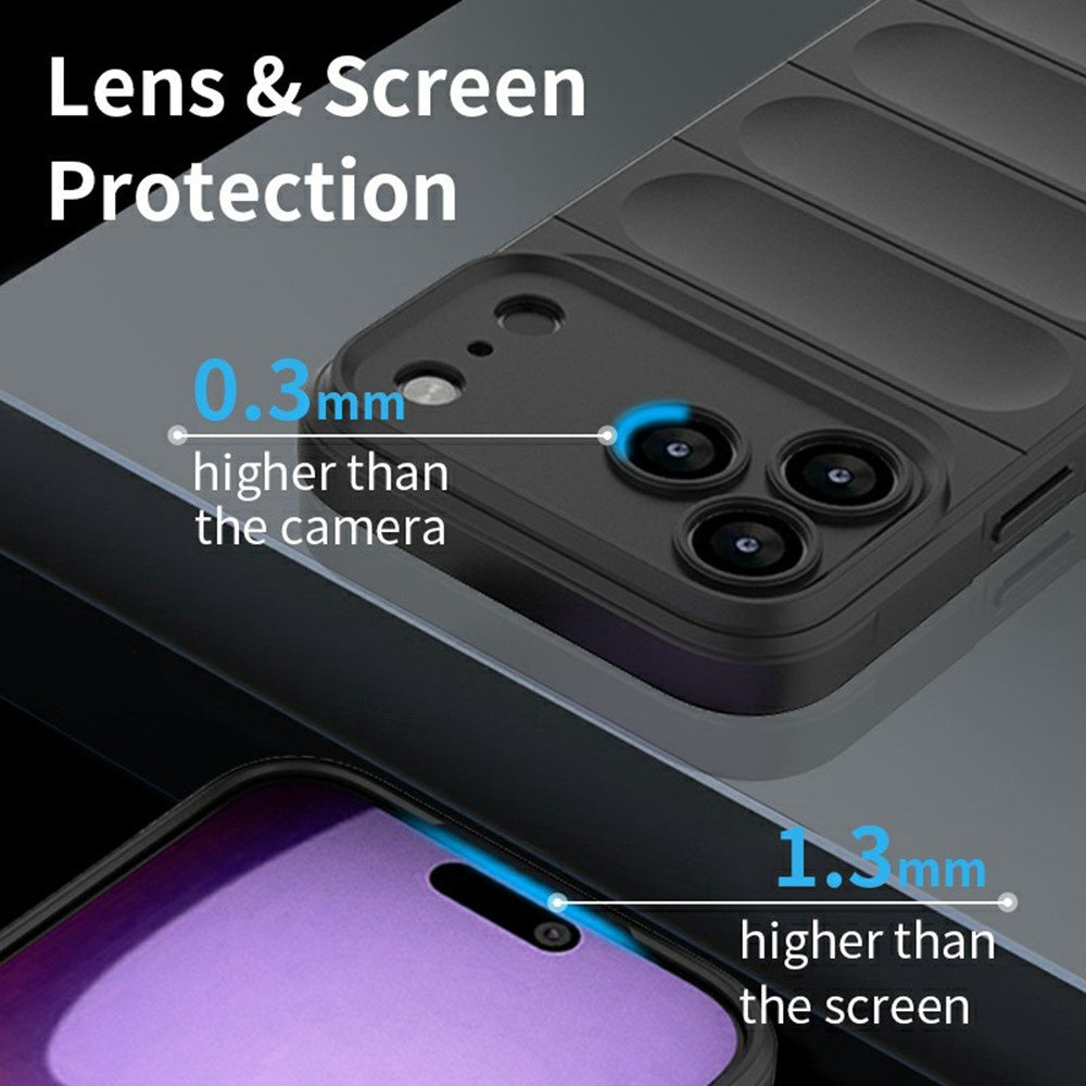 Futrola za Apple iPhone 18 Pro / 17 Pro, Techsuit, Magic Shield, Crna