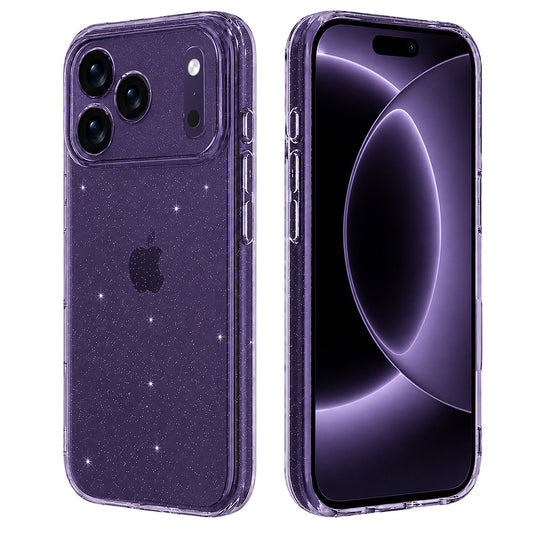 Futrola za Apple iPhone 18 Pro / 17 Pro, Techsuit, SparkleSkin, Providna
