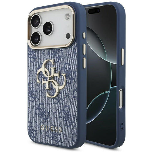 Futrola za Apple iPhone 18 Pro Max / 17 Pro Max, Guess, 4G Big Classic Logo, Plava