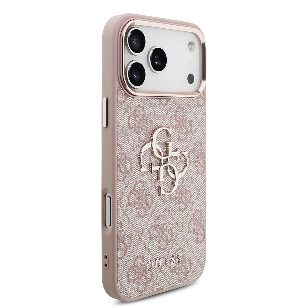 Futrola za Apple iPhone 18 Pro Max / 17 Pro Max, Guess, 4G Big Classic Logo, Roze