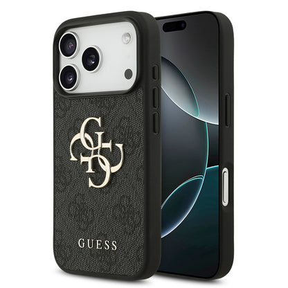 Futrola za Apple iPhone 18 Pro Max / 17 Pro Max, Guess, 4G Big Logo, Crna