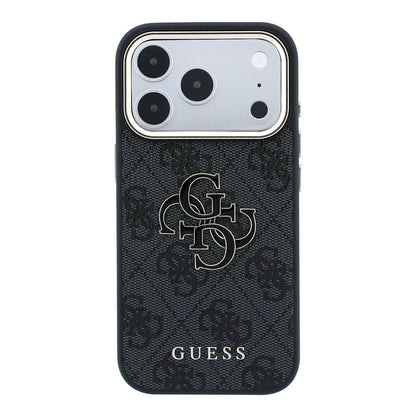 Futrola za Apple iPhone 18 Pro Max / 17 Pro Max, Guess, 4G Big Resin Logo, Crna