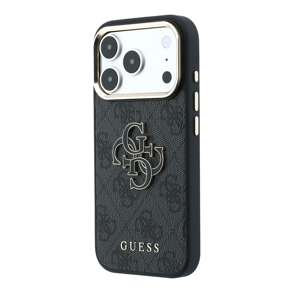 Futrola za Apple iPhone 18 Pro Max / 17 Pro Max, Guess, 4G Big Resin Logo, Crna
