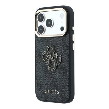 Futrola za Apple iPhone 18 Pro Max / 17 Pro Max, Guess, 4G Big Resin Logo, Crna