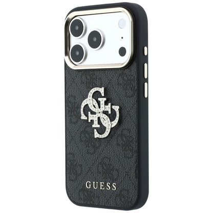 Futrola za Apple iPhone 18 Pro Max / 17 Pro Max, Guess, 4G Big Strass Logo, Crna