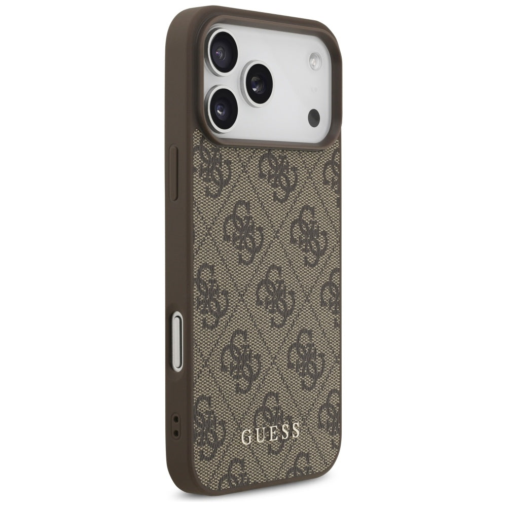 Futrola za Apple iPhone 18 Pro Max / 17 Pro Max, Guess, 4G Classic Logo, Braon