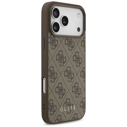 Futrola za Apple iPhone 18 Pro Max / 17 Pro Max, Guess, 4G Classic Logo, Braon