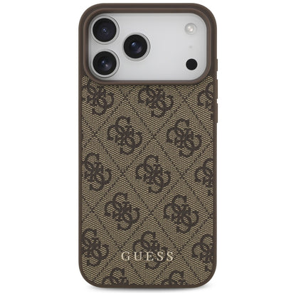 Futrola za Apple iPhone 18 Pro Max / 17 Pro Max, Guess, 4G Classic Logo, Braon