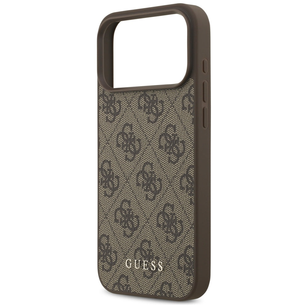 Futrola za Apple iPhone 18 Pro Max / 17 Pro Max, Guess, 4G Classic Logo, Braon