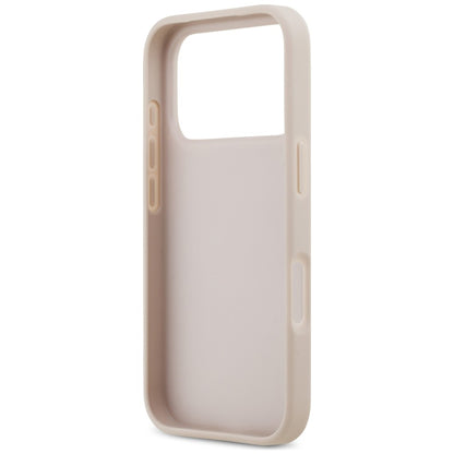 Maska za Apple iPhone 18 Pro Max / 17 Pro Max, Guess, 4G Double Card Triangle, roze