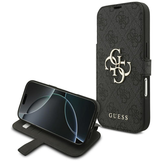 Futrola za Apple iPhone 18 Pro Max / 17 Pro Max, Guess, 4G Metal Logo, Crna