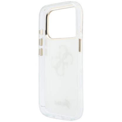 Futrola za Apple iPhone 18 Pro Max / 17 Pro Max, Guess, IML 4G Metal Script, Bela