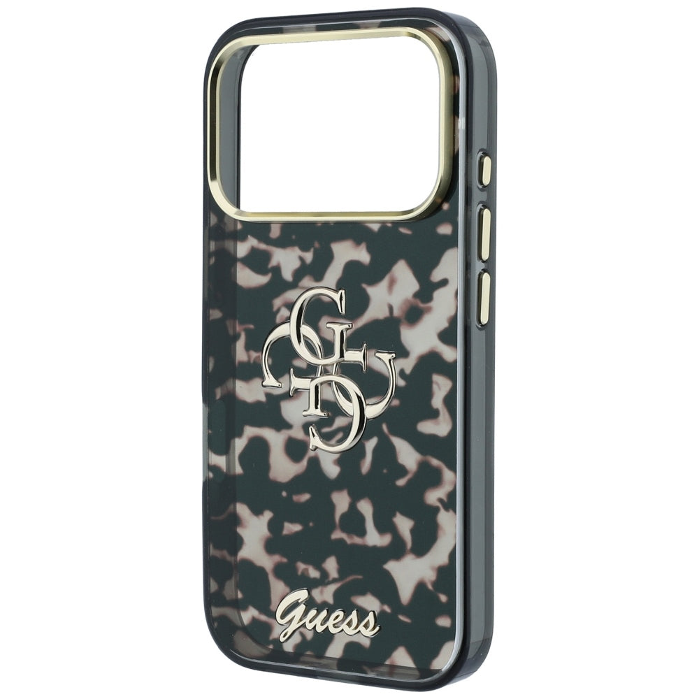 Futrola za Apple iPhone 18 Pro Max / 17 Pro Max, Guess, IML 4G Metal Script, Braon