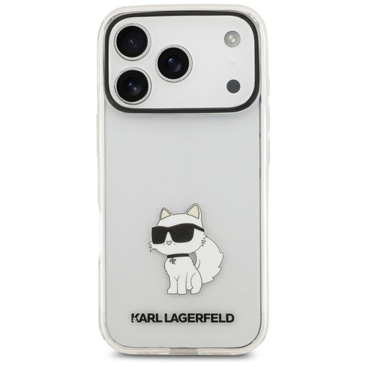 Maska za Apple iPhone 18 Pro Max / 17 Pro Max, Karl Lagerfeld, IML Choupette NFT, providna