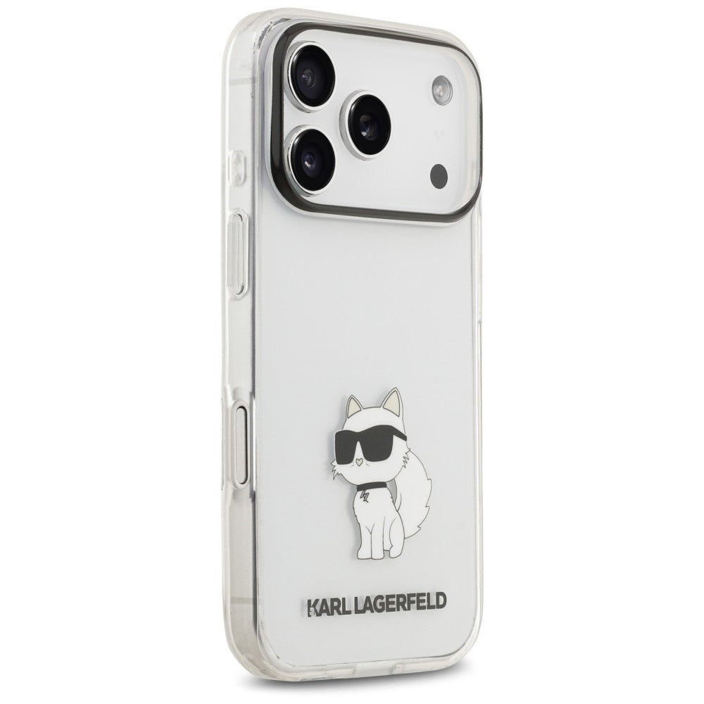 Maska za Apple iPhone 18 Pro Max / 17 Pro Max, Karl Lagerfeld, IML Choupette NFT, providna