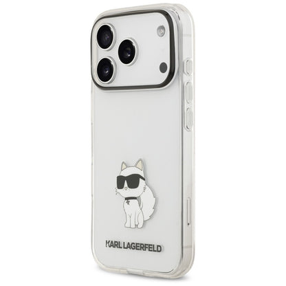 Maska za Apple iPhone 18 Pro Max / 17 Pro Max, Karl Lagerfeld, IML Choupette NFT, providna